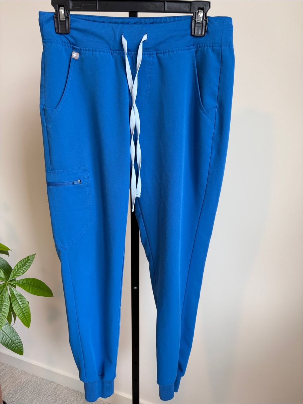 FIGS Zamora Jogger Scrub Pants Royal Blue Size Small